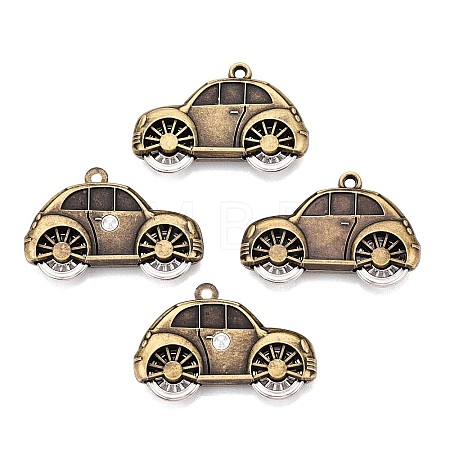 Tibetan Style Alloy Pendants FIND-C052-07AB-1