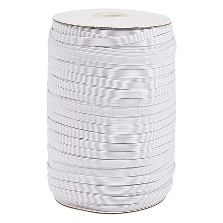 3/8 inch Flat Braided Elastic Rope Cord EC-R030-8mm-01-1