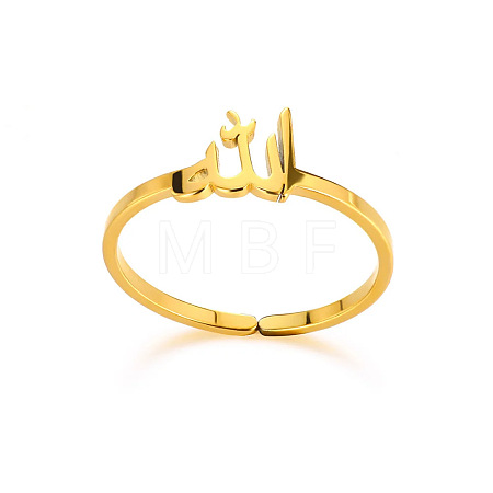 201 Stainless Steel Cuff Open Rings FS-WGFD60C-03-1