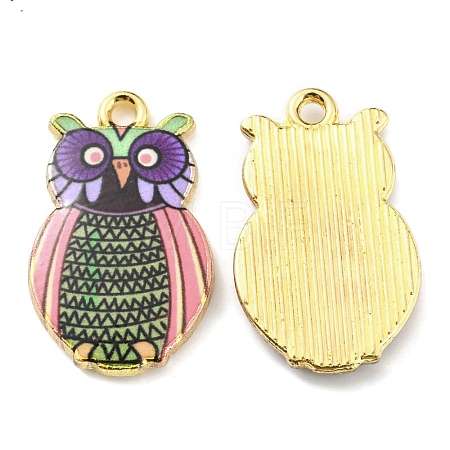 Printed Alloy Pendants ENAM-D051-16G-04-1