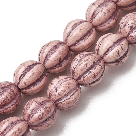 Vintage Handmade Porcelain Beads Strands PR-CBAA37B-09G-1