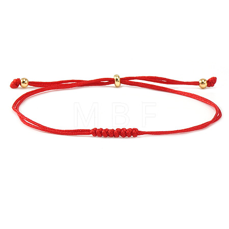 Braided Polyester Cord Bracelets for Women PN1953-2-1