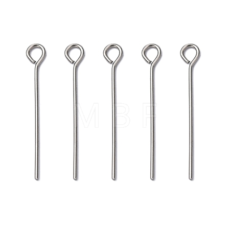 Tarnish Resistant 304 Stainless Steel Eye Pin STAS-R045-25mm-1