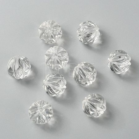 Transparent Acrylic Beads X-PL739-1
