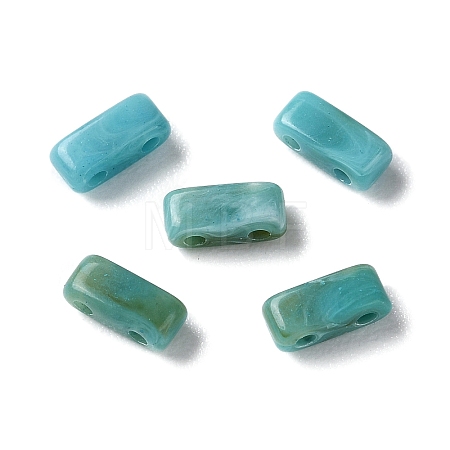 Opaque Acrylic Slide Charms OACR-Z010-02M-1
