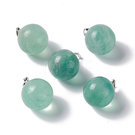 Natural Fluorite Pendants G-G926-02P-12-1