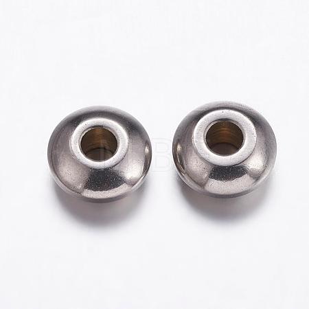 Tarnish Resistant 201 Stainless Steel Beads Spacers STAS-K146-068-6mm-1