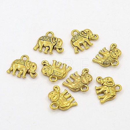 Tibetan Style Alloy Charms LS-PALLOY-P220-01AG-NR-1