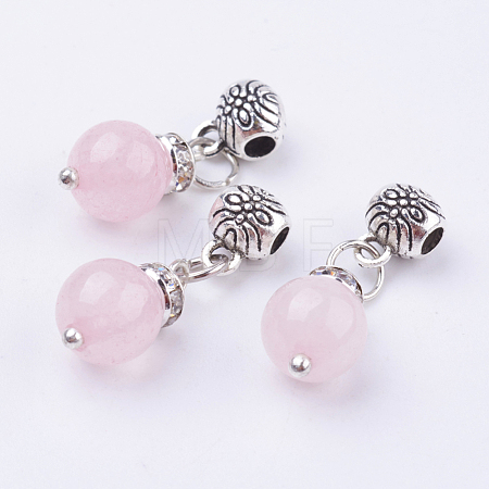 Natural Agate Pendants G-K192-A10-1