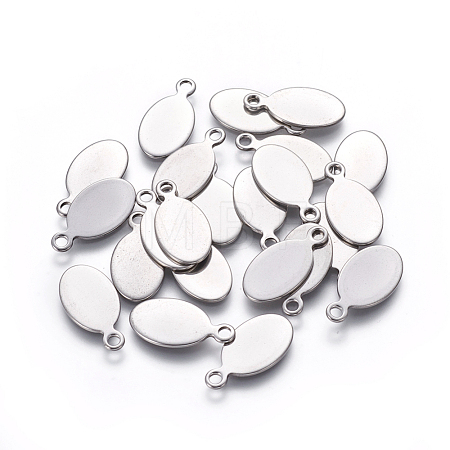 Tarnish Resistant 201 Stainless Steel Pendants STAS-L234-083B-1