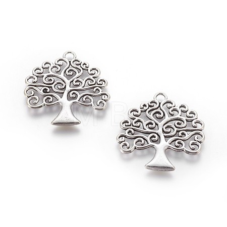 Tibetan Style Zinc Alloy Pendants PALLOY-P178-23AS-1