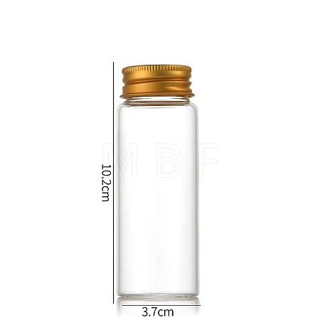 Clear Glass Bottles Bead Containers CON-WH0085-76G-02-1