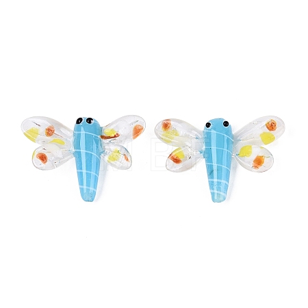 Autumn Handmade Lampwork Beads LAMP-Q031-017-04-1