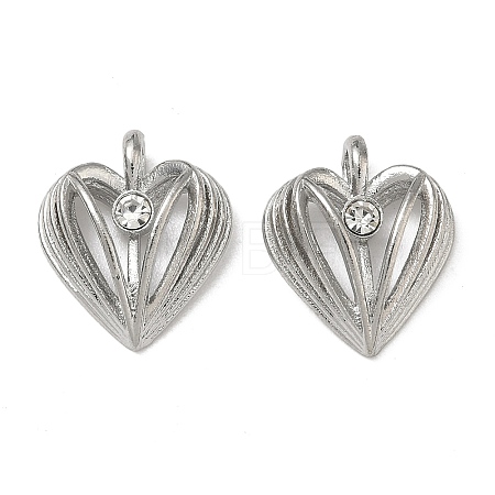Alloy Rhinestone Pendants FIND-L026-04P-1