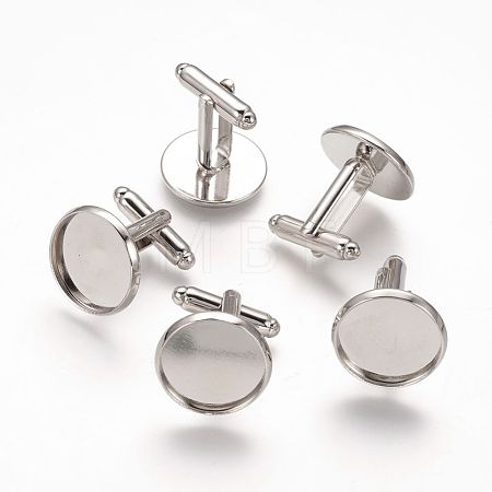 Brass Cufflinks KK-E464-P-1