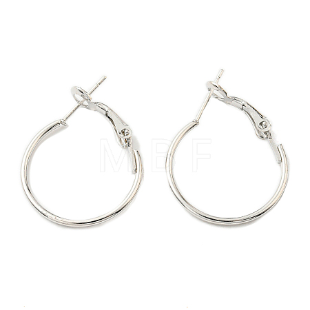 Iron Huggie Hoop Earring Findings IFIN-E025-01A-P-1
