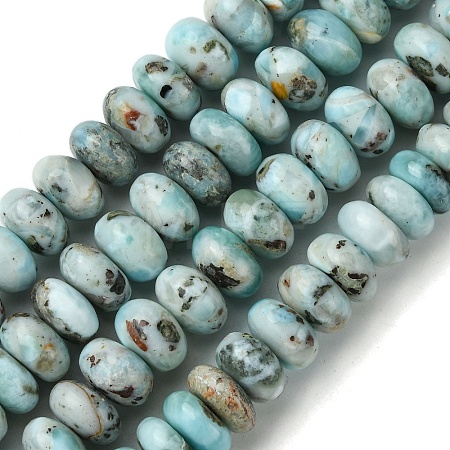Natural Larimar Beads Strands G-H004-A01-01-1