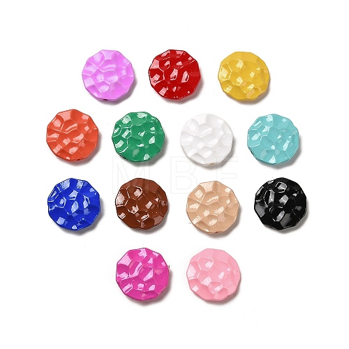 Baking Paint Acrylic Beads MACR-M036-12-1