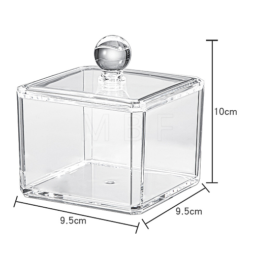 Transparent Plastic Storage Box PW-WG25105-05-1