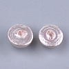 Compressed Cotton Pearl Beads WOVE-S121-04-2