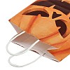 Halloween Paper Pumpkin Printed Tote Bags ABAG-P015-05C-4