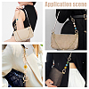 5Pcs 5 Colors Sunflower Alloy Enamel Link Purse Strap Extenders FIND-WR0009-35-6