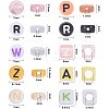 Alphabet Acrylic Beads OACR-NB0001-03-2