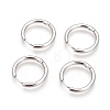 304 Stainless Steel Hoop Earrings EJEW-P177-P-08A-2