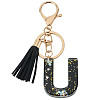 1Pc Resin Letter Keychains KEYC-TADJ0001-09U-1