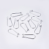 Tarnish Resistant 304 Stainless Steel Hoop Earrings LS-STAS-L198-15A-P-1
