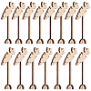 15Pcs Wood Menu Selection Sign AJEW-FG0005-87B-1