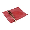 Imitation Leather Jewelry Storage Zipper Bags ABAG-G016-01D-01-3