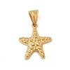 304 Stainless Steel Pendants STAS-B167-12F-G-1