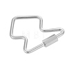 Stainless Steel Keychain Clasps PW-WGDACCF-03-1