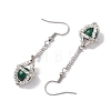 Glass Seed Beads Dangle Earrings EJEW-MZ00350-02-4