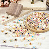  200Pcs 10 Colors Plating Acrylic Cabochons OACR-TA0001-17-6