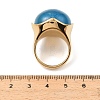 304 Stainless Steel Cat Eyes Finger Rings for Women RJEW-Z143-02G-03-3