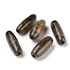 Tibetan Style dZi Beads TDZI-E004-34-3