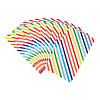 12Pcs Rainbow Color Rectangle Paper Candy Bags ABAG-TA0002-34B-3