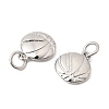 Sports Brass Charms KK-A289-04D-P-2