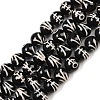 Tibetan Style dZi Beads Strands G-G328-A07-10mm-2