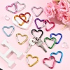 5Pcs Zinc Alloy Spring Gate Rings FIND-YW0010-59A-4