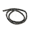 Natural Larvikite Beads Strands G-K343-C06-02-3