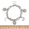 304 Stainless Steel Multi-strand Bracelets BJEW-P365-01P-5