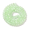 Baking Electroplate Glass Beads Strands LS-DGLA-A039-J6MM-B17-2
