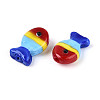 Handmade Lampwork Beads Strands LAMP-N021-41-A12-3
