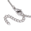 3Pcs 3 Styles 304 Stainless Steel Necklace Makings NJEW-JN04902-02-6