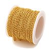 Brass Curb Chains KK-P304-02A-G-3