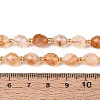 Heated Natural Citrine Beads Strands G-N342-44-01-5