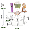 Acrylic Toy Model Display Stand ODIS-WH0001-06A-4